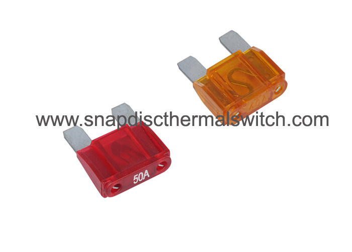 50 Amps Large Size 30mm Auto Blade Fuses UL Standard For Motorcycle