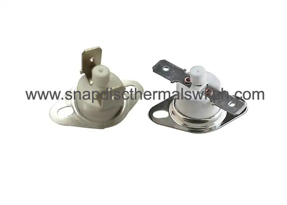 Manually Reset Bimetal Thermostat KSD301 Thermostat 16A 250V , 10A Thermal Switch for Electric Kettle