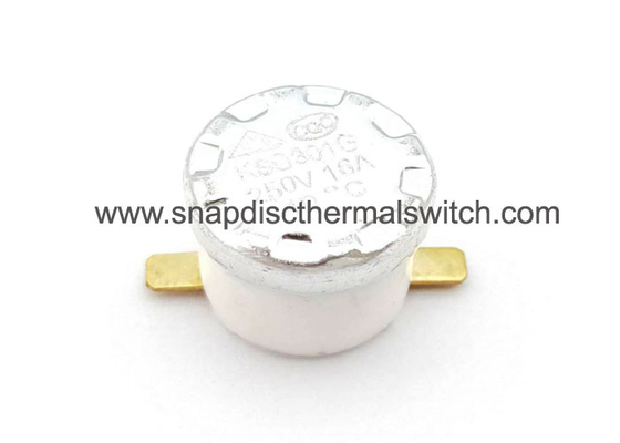 High Accuracy Snap Disc Thermostat Switch 50 / 60 Hz Frequency KSD301