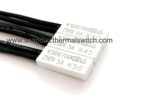 Mini Type Bimetal Thermal Switch Low Contact Resistance Easy To Install