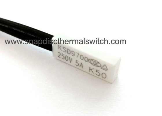 50 Deg C Bimetal Thermal Protector  High Sensitivity Micro Thermal Switch