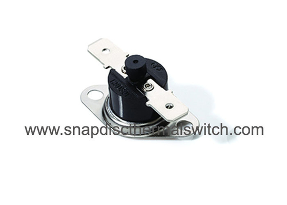 Single Pole Snap Action Temperature Switch High Temperature Resistance for Cooker