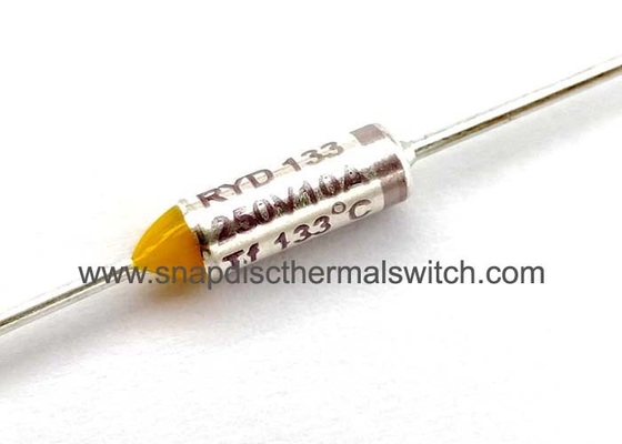 Non Resettable Thermodisc Thermal Fuse High Stability Temperature Fuse