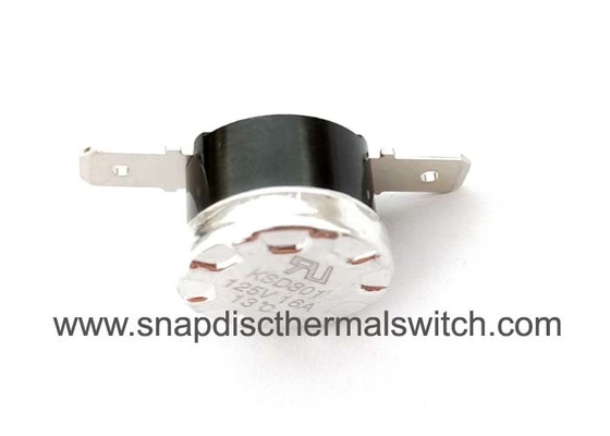 13 Deg C Bimetallic Snap Disc Thermal Switch , Resettable Thermal Cutoff Switch