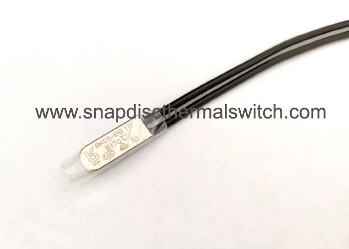 BK05 Normally Closed 16A 170 Deg C Automatic Reset Thermal Overload