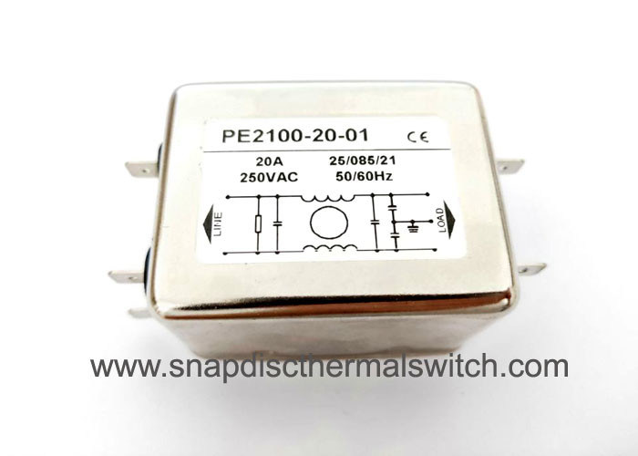 High Performance Ac Line Noise Filter 50/60Hz Nominal Center Frequency