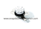 Single Pole Snap Action Temperature Switch High Temperature Resistance for Cooker