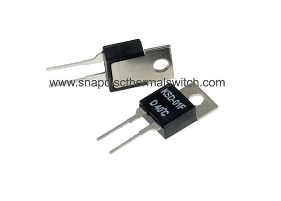 Auto Reset KSD-01F Miniature Thermal Switch for AC120V/220V & DC48V