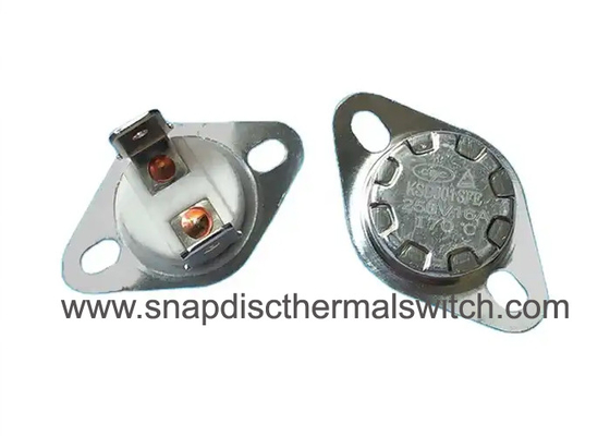KSD301 series ceramic fixed ring bimetallic automatic reset thermal sensor cutoff switch