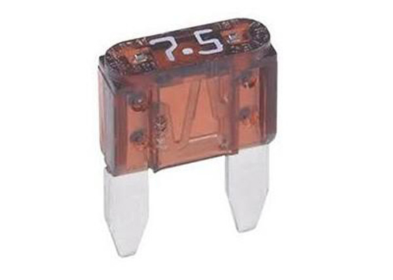 Circuit Protection Auto Blade Fuses Micro Blade Car Fuses Fast Blow 7.5A
