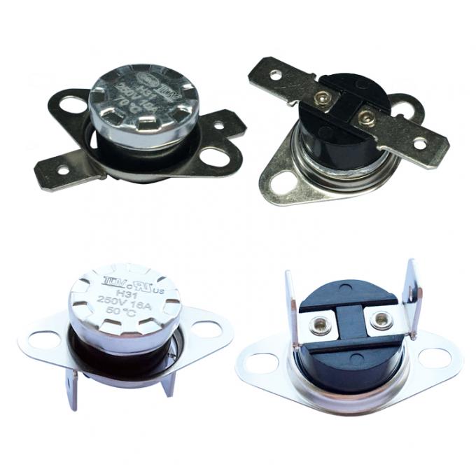KSD301 16A 250V Snap Disc Thermostat For Water Heater